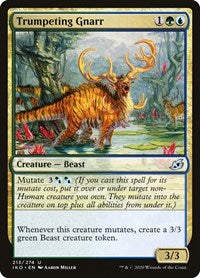 Trumpeting Gnarr (213) [Ikoria: Lair of Behemoths]