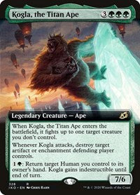 Kogla, the Titan Ape (Extended Art) (328) [Ikoria: Lair of Behemoths]