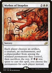 Mythos of Snapdax (24) [Ikoria: Lair of Behemoths]