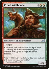 Proud Wildbonder (229) [Ikoria: Lair of Behemoths]