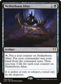 Netherborn Altar (45) [Commander 2020]