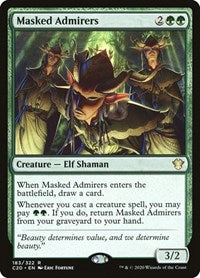Masked Admirers (183) [Commander 2020]