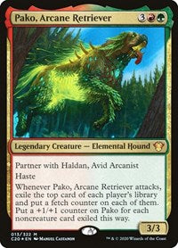 Pako, Arcane Retriever (13) [Commander 2020]