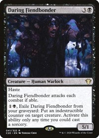 Daring Fiendbonder (41) [Commander 2020]