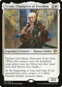 Trynn, Champion of Freedom (1) [Commander 2020]