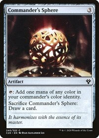 Commander's Sphere (240) [Commander 2020]