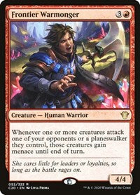 Frontier Warmonger (52) [Commander 2020]