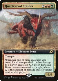 Quartzwood Crasher (Extended Art) (341) [Ikoria: Lair of Behemoths]
