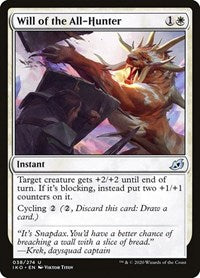 Will of the All-Hunter (38) [Ikoria: Lair of Behemoths]