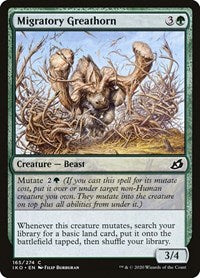 Migratory Greathorn (165) [Ikoria: Lair of Behemoths]