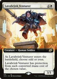 Lavabrink Venturer (Extended Art) (315) [Ikoria: Lair of Behemoths]