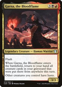 Garna, the Bloodflame (213) [Commander 2020]
