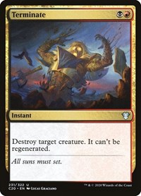 Terminate (231) [Commander 2020]