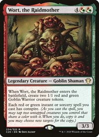Wort, the Raidmother (234) [Commander 2020]