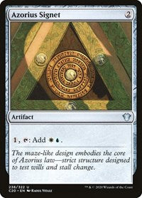 Azorius Signet (238) [Commander 2020]
