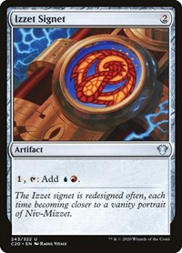 Izzet Signet (243) [Commander 2020]