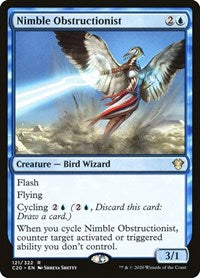 Nimble Obstructionist (121) [Commander 2020]