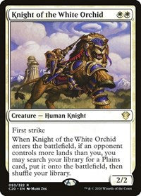 Knight of the White Orchid (93) [Commander 2020]