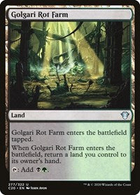 Golgari Rot Farm (277) [Commander 2020]