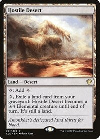 Hostile Desert (281) [Commander 2020]