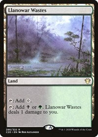 Llanowar Wastes (286) [Commander 2020]