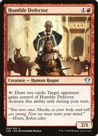 Humble Defector (154) [Commander 2020]