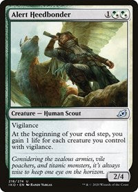 Alert Heedbonder (218) [Ikoria: Lair of Behemoths]