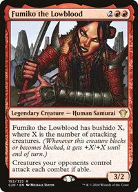 Fumiko the Lowblood (152) [Commander 2020]