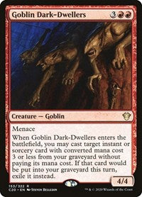 Goblin Dark-Dwellers (153) [Commander 2020]