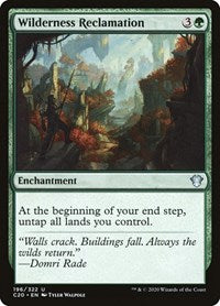 Wilderness Reclamation (196) [Commander 2020]