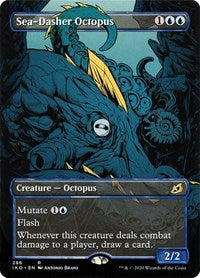Sea-Dasher Octopus (Showcase) (286) [Ikoria: Lair of Behemoths]