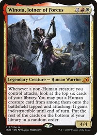 Winota, Joiner of Forces (216) [Ikoria: Lair of Behemoths]