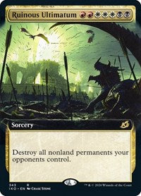Ruinous Ultimatum (Extended Art) (343) [Ikoria: Lair of Behemoths]