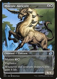 Majestic Auricorn (Showcase) (281) [Ikoria: Lair of Behemoths]