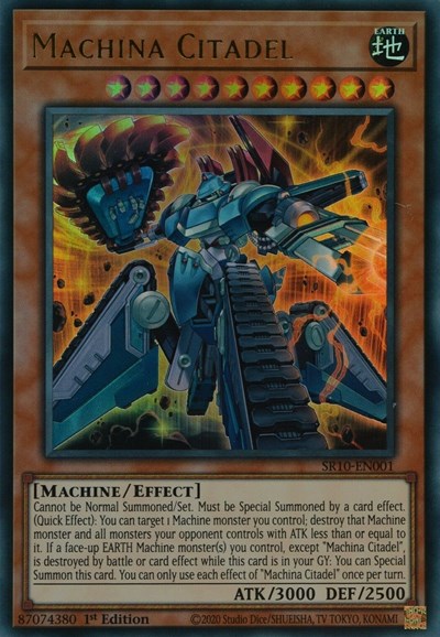 Machina Citadel (SR10-EN001) [Structure Deck: Mechanized Madness]
