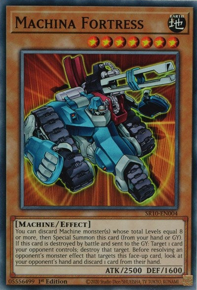 Machina Fortress (SR10-EN004) [Structure Deck: Mechanized Madness]