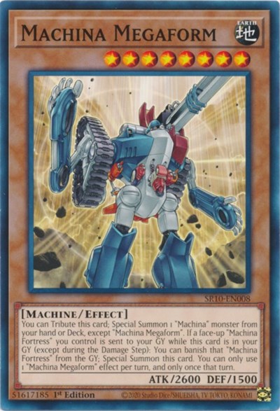 Machina Megaform (SR10-EN008) [Structure Deck: Mechanized Madness]