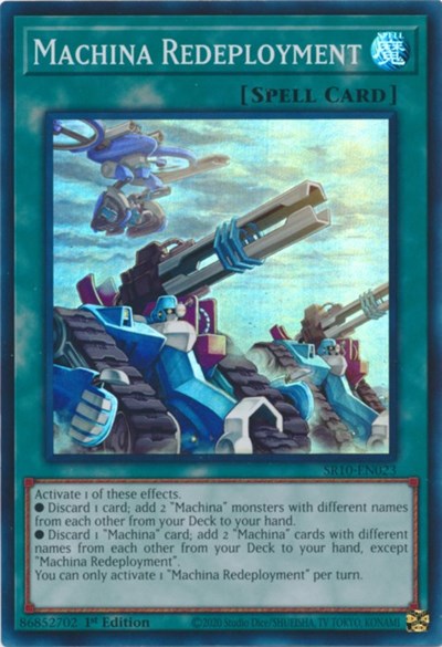 Machina Redeployment (SR10-EN023) [Structure Deck: Mechanized Madness]
