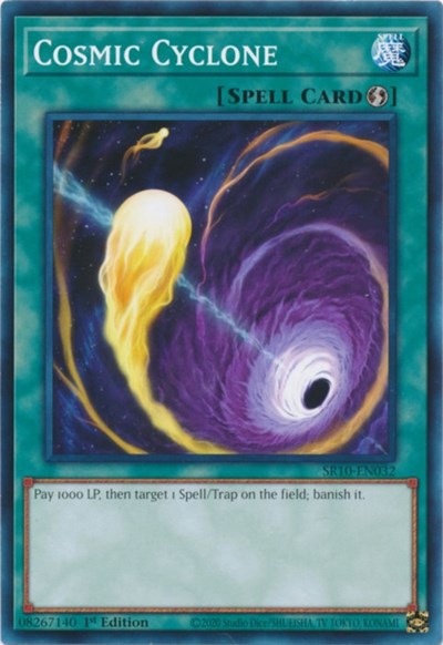 Cosmic Cyclone (SR10-EN032) [Structure Deck: Mechanized Madness]