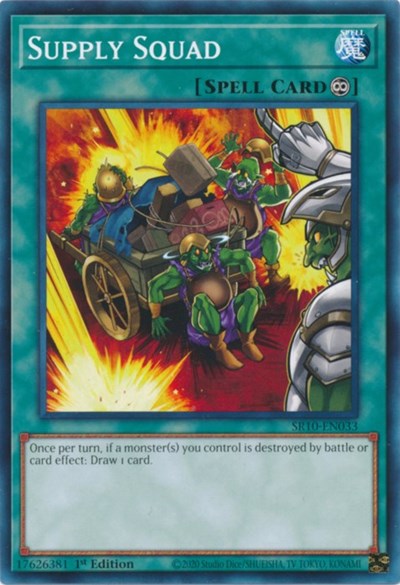 Supply Squad (SR10-EN033) [Structure Deck: Mechanized Madness]