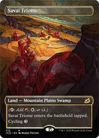 Savai Triome (Showcase) (312) [Ikoria: Lair of Behemoths]