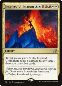 Inspired Ultimatum (191) [Ikoria: Lair of Behemoths]