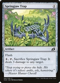 Springjaw Trap (241) [Ikoria: Lair of Behemoths]
