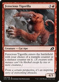 Ferocious Tigorilla (115) [Ikoria: Lair of Behemoths]