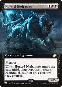 Hunted Nightmare (Extended Art) (322) [Ikoria: Lair of Behemoths]