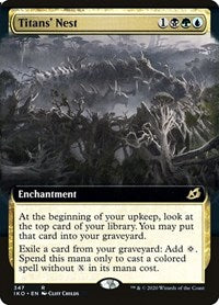 Titans' Nest (Extended Art) (347) [Ikoria: Lair of Behemoths]