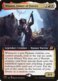 Winota, Joiner of Forces (Extended Art) (349) [Ikoria: Lair of Behemoths]