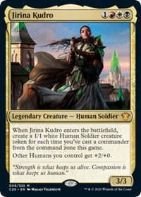 Jirina Kudro (Commander 2020) (8) [Oversize Cards]