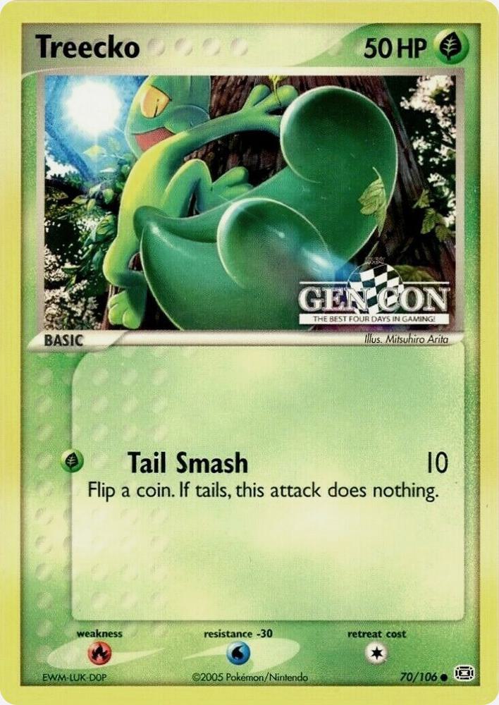 Treecko - 70/106 (GEN CON) (070/106) [Miscellaneous Cards & Products]