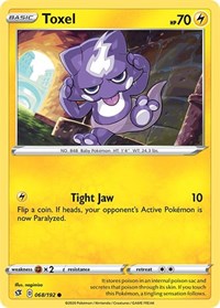Toxel (068/192) [SWSH02: Rebel Clash]